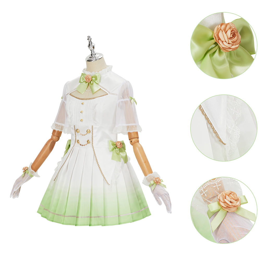 Love Live Eien no Isshun Emma Verde Cosplay Costume Nijigasaki High School Idol Dress