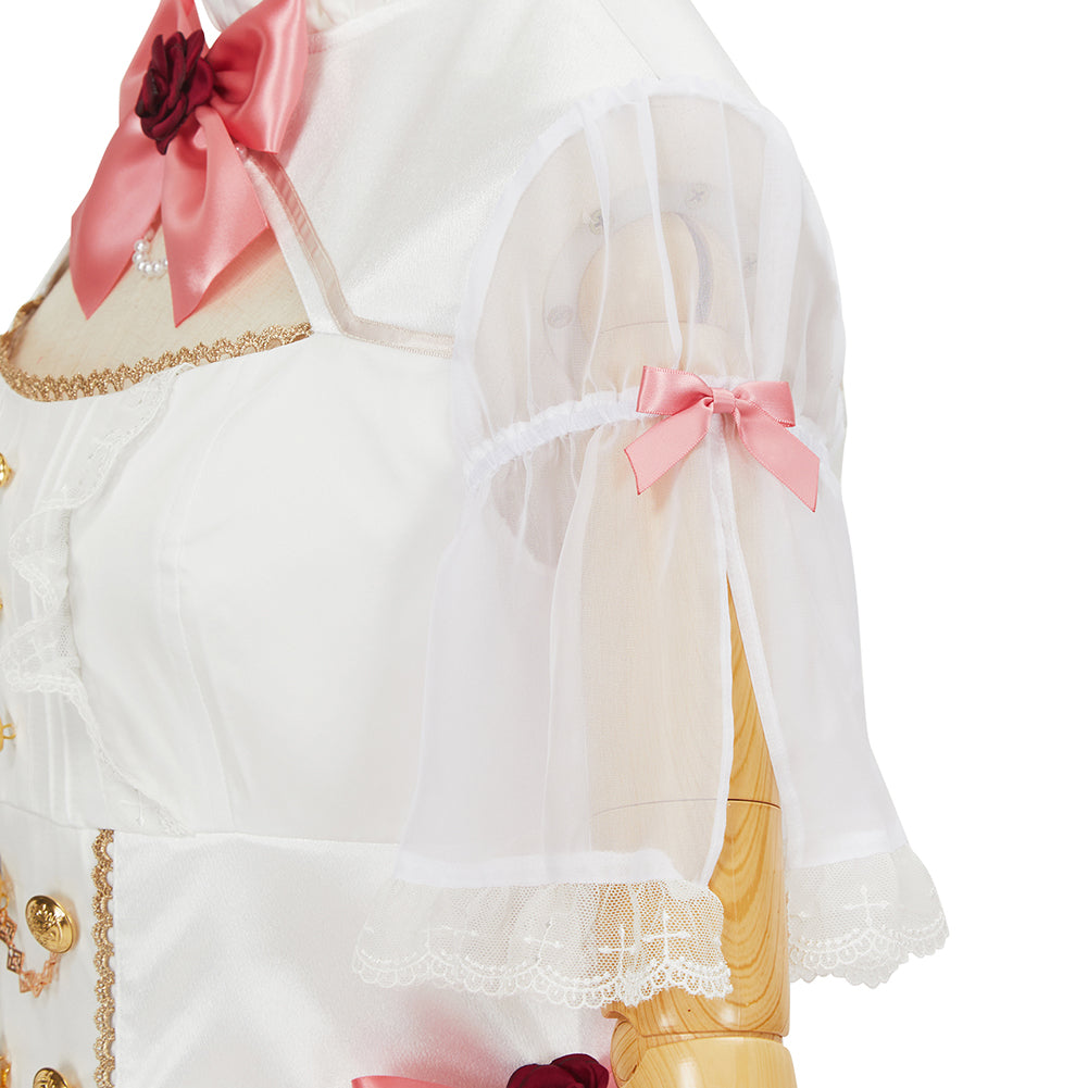 Love Live Eien no Isshun Zhong Lanzhu Cosplay Costume Nijigasaki High School Idol Dress