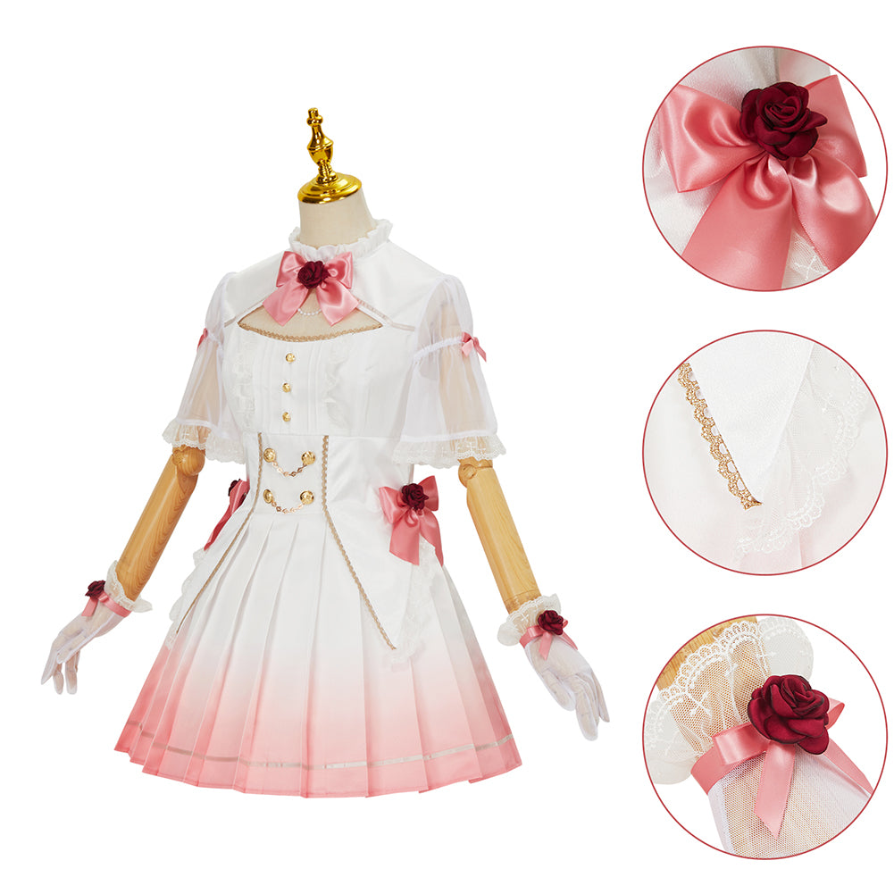 Love Live Eien no Isshun Zhong Lanzhu Cosplay Costume Nijigasaki High School Idol Dress