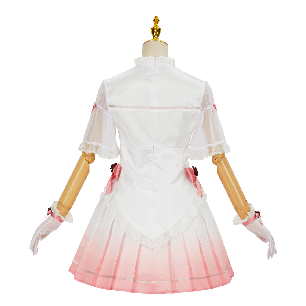Love Live Eien no Isshun Zhong Lanzhu Cosplay Costume Nijigasaki High School Idol Dress