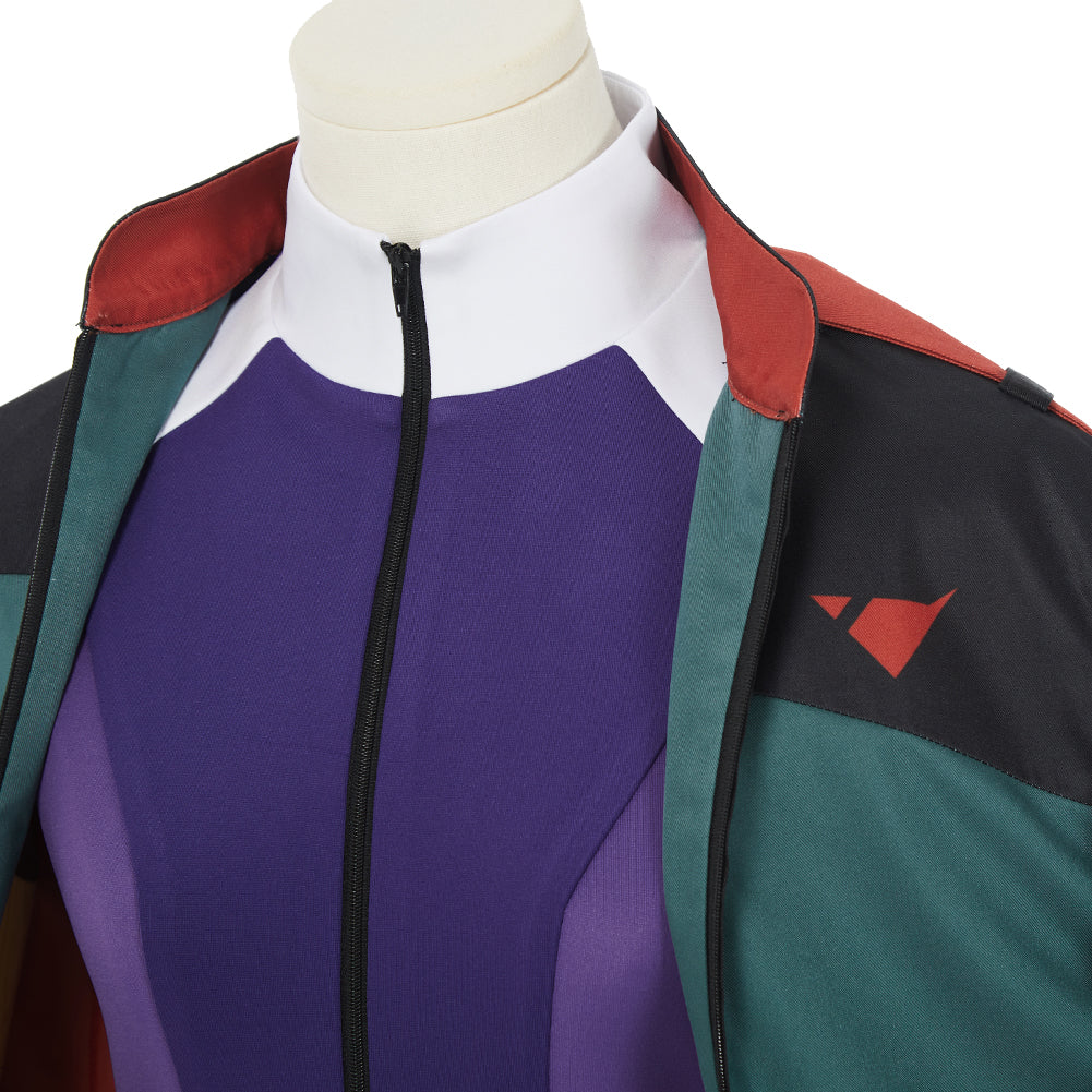 Mobile Suit Gundam: the Witch from Mercury Guel Jeturk Cosplay Costume Halloween Coat Shirt Full Sets