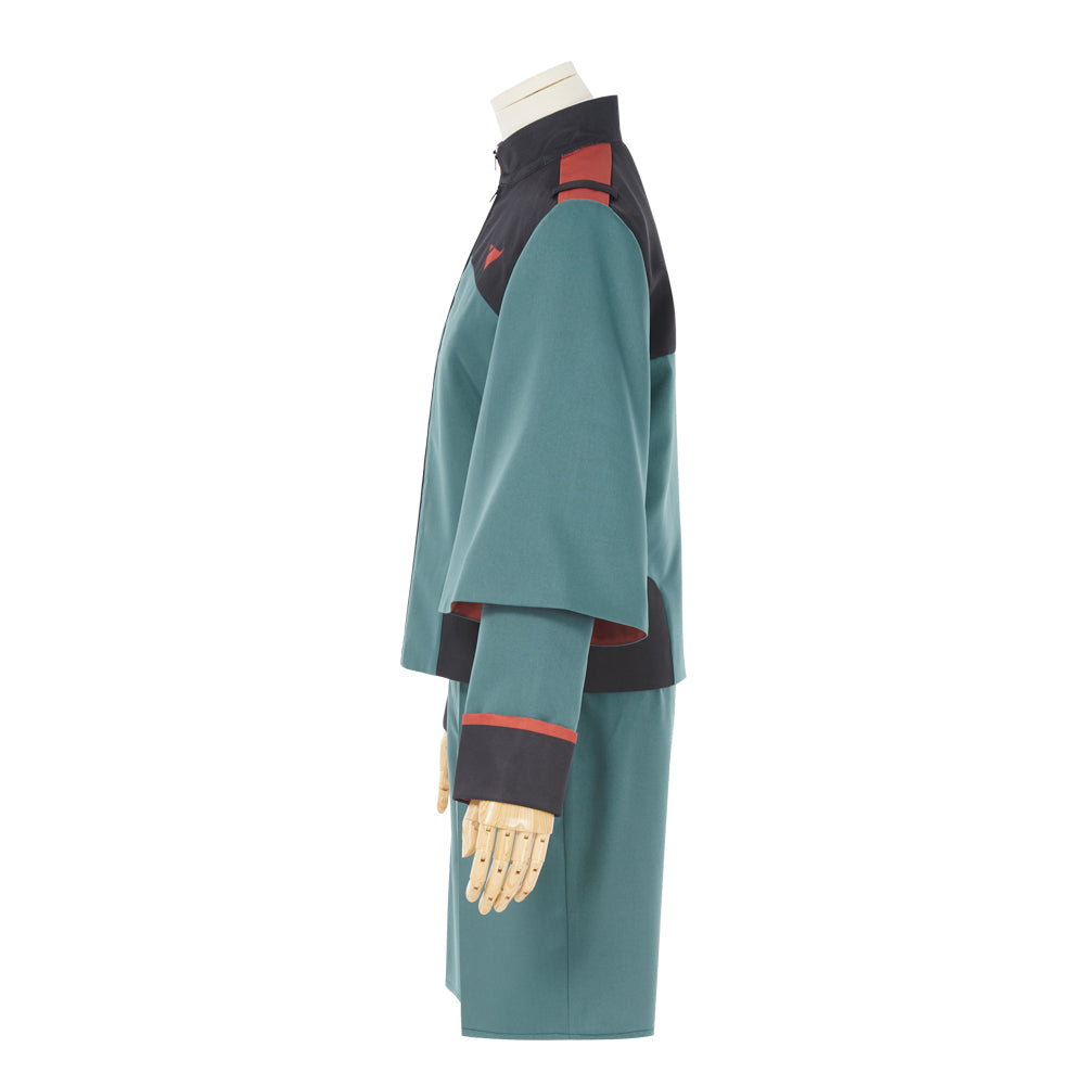Mobile Suit Gundam: the Witch from Mercury Guel Jeturk Cosplay Costume Halloween Coat Shirt Full Sets