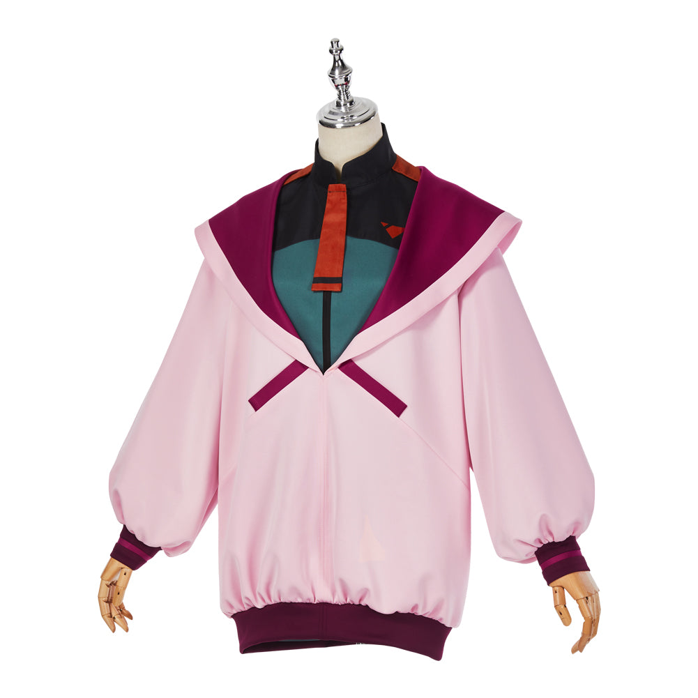 Mobile Suit Gundam: the Witch from Mercury Chuatury Panlunch Halloween Full Set Suit Pink