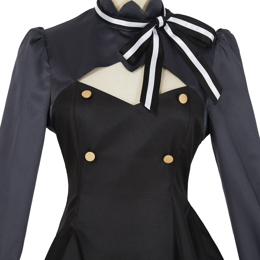 Spy Classroom Thea Cosplay Costume Halloween Fishtail Dress Gown for Women