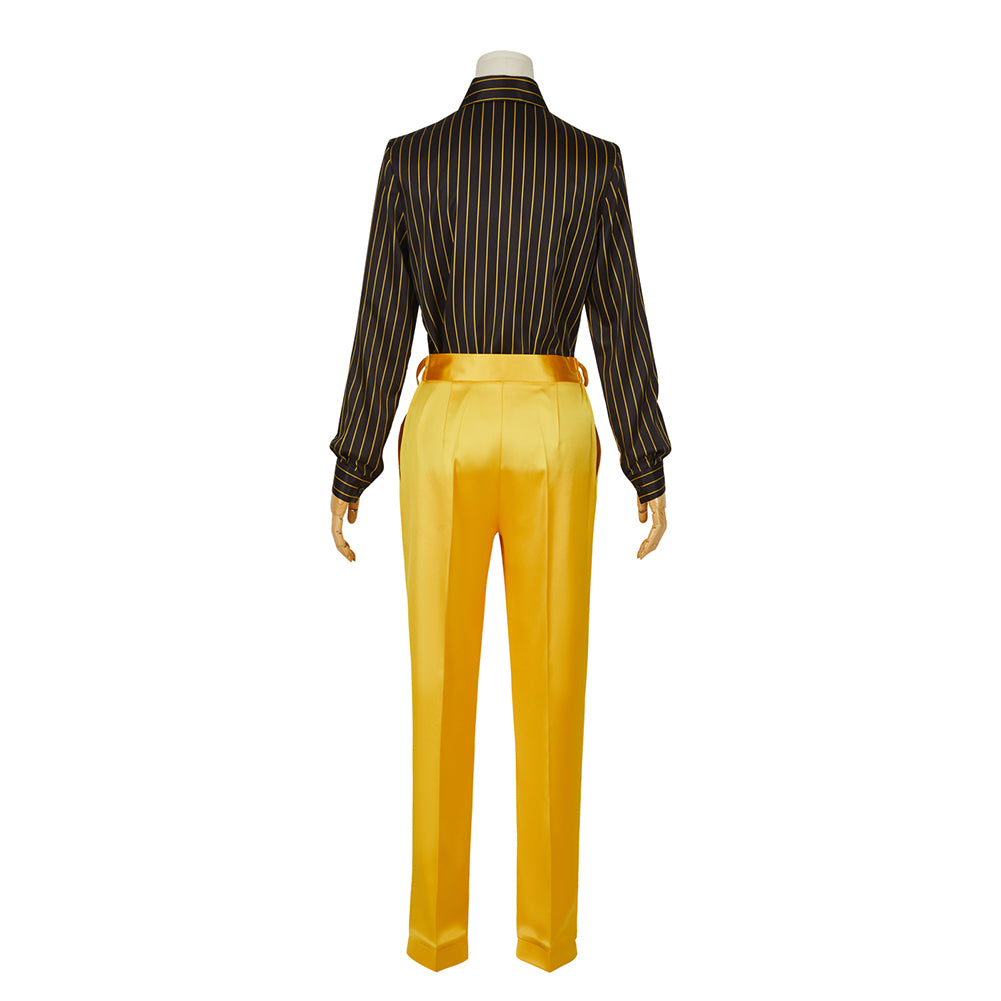 High Card Finn Oldman Cosplay Costume Halloween Uniform Suit Yellow