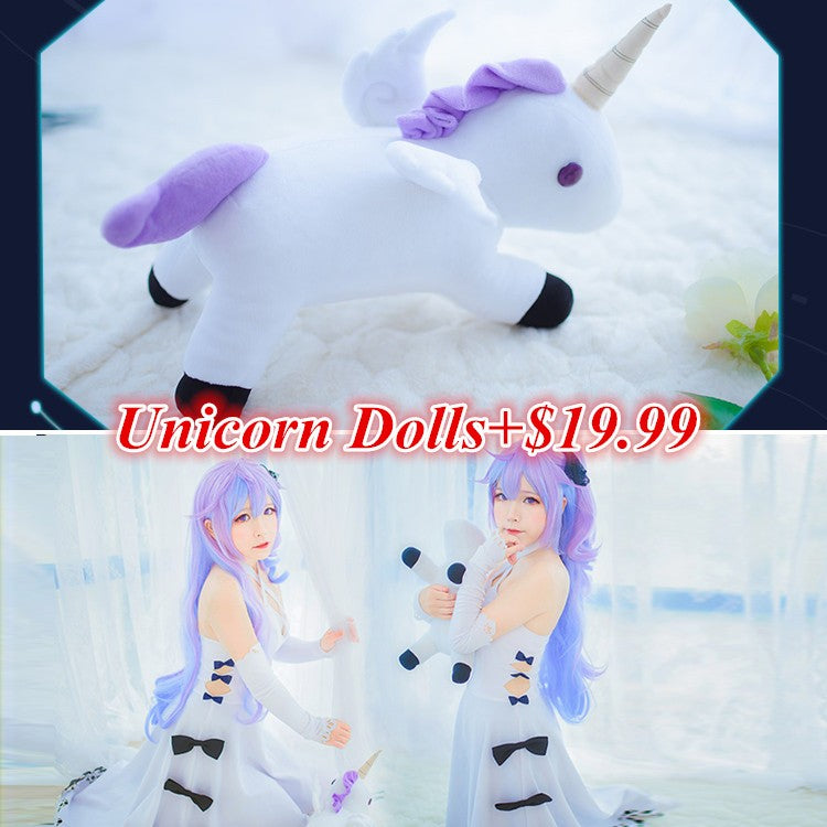 Azur Lane Light Aircraft Carrier Unicorn Cosplay Costume