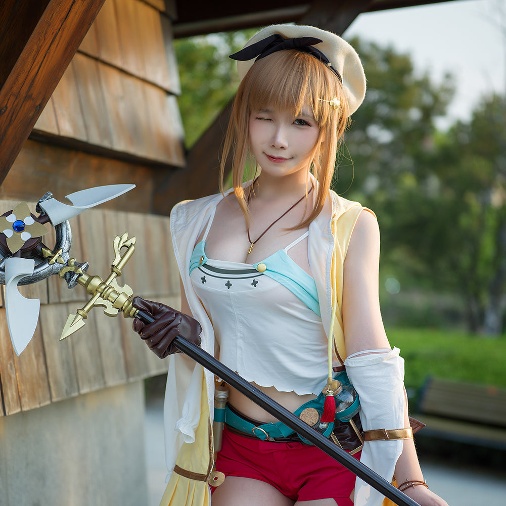 Atelier Ryza Cosplay Costume Ever Darkness & the Secret Hideout Halloween Dress Costume for Women