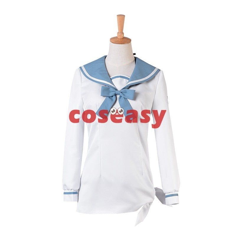 Fate Grand Order FGO Fate/Apocrypha Saber Mordred Cosplay Swimsuit with Sailor Suit