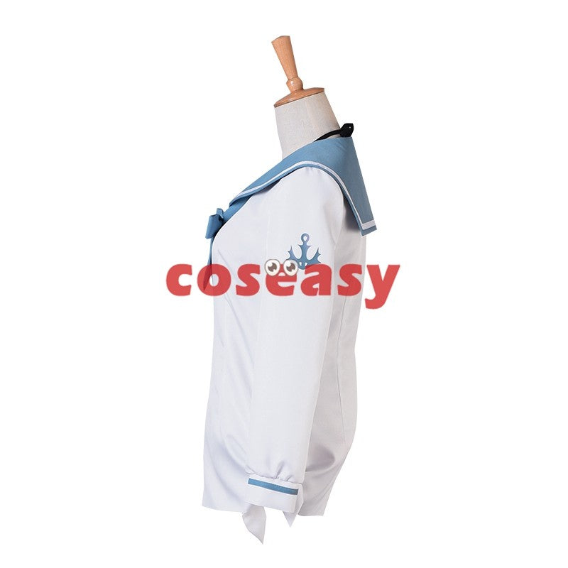 Fate Grand Order FGO Fate/Apocrypha Saber Mordred Cosplay Swimsuit with Sailor Suit
