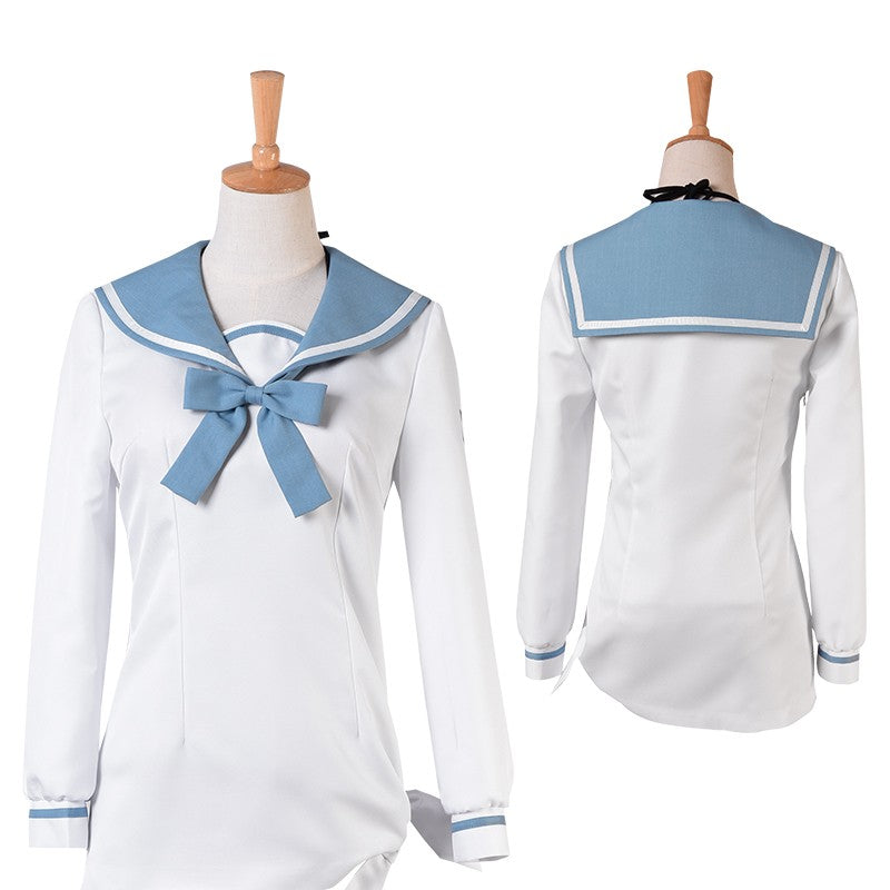 Fate Grand Order FGO Fate/Apocrypha Saber Mordred Cosplay Swimsuit with Sailor Suit