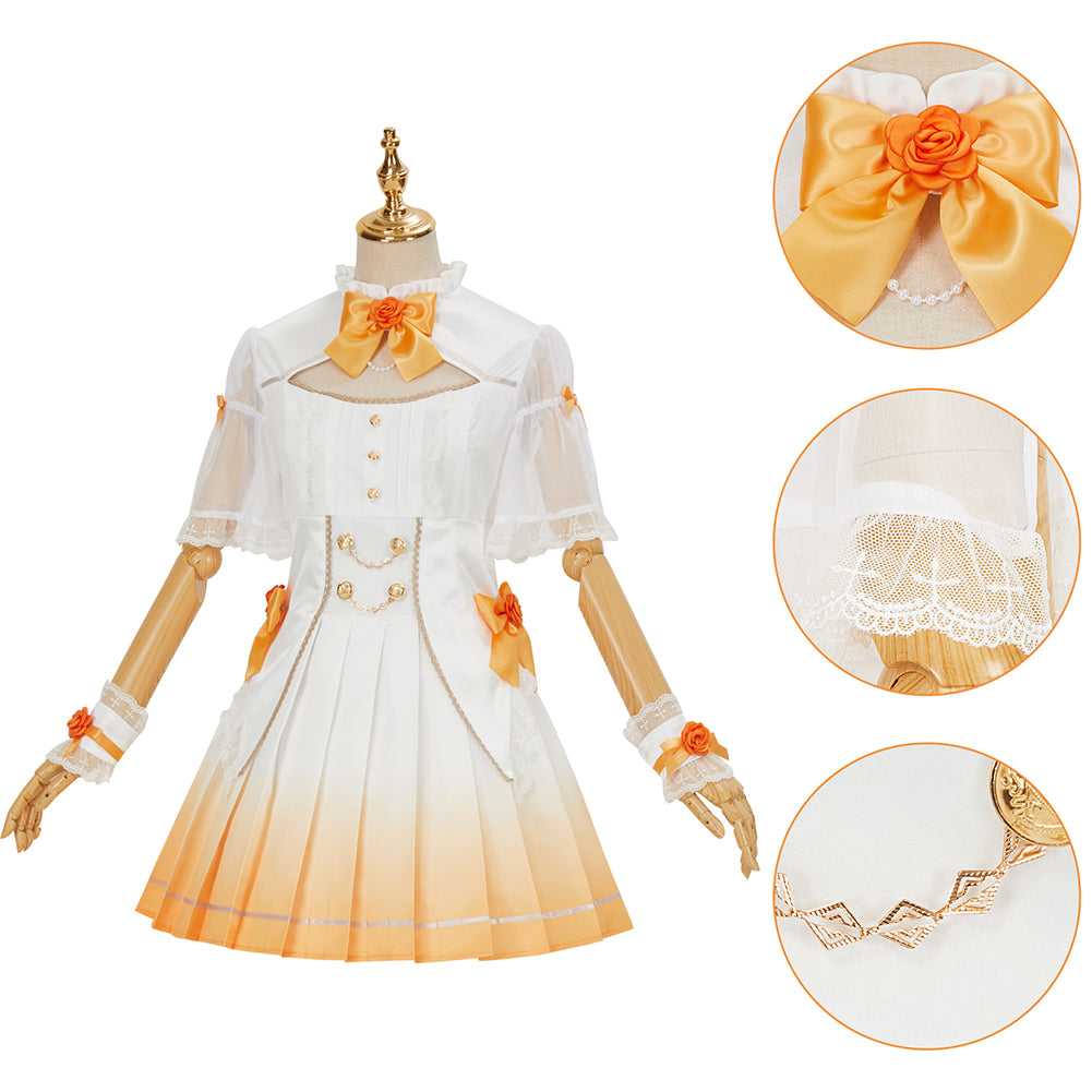 Love Live Eien no Isshun Miyashita Ai Cosplay Costume Nijigasaki High School Idol Dress