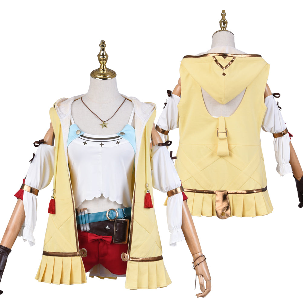 Atelier Ryza Cosplay Costume Ever Darkness & the Secret Hideout Halloween Dress Costume for Women