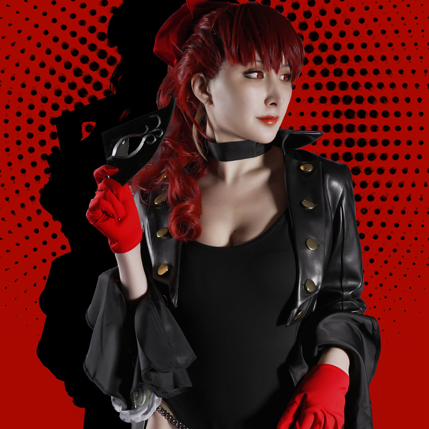 Persona 5 P5 The Royal Yoshizawa Kasumi Cosplay Costume Halloween Battle Suit Uniform