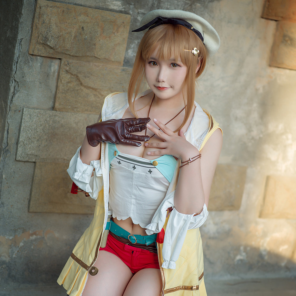 Atelier Ryza Cosplay Costume Ever Darkness & the Secret Hideout Halloween Dress Costume for Women