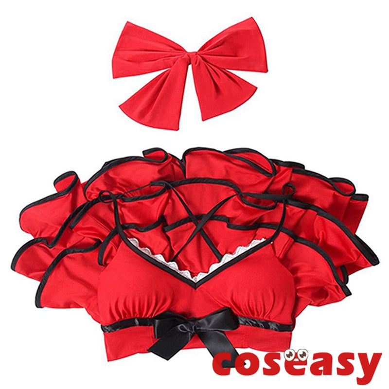 Fate Grand Order FGO Fate Stay Night Nero Claudius Cosplay Costume Girl's Swimsuit