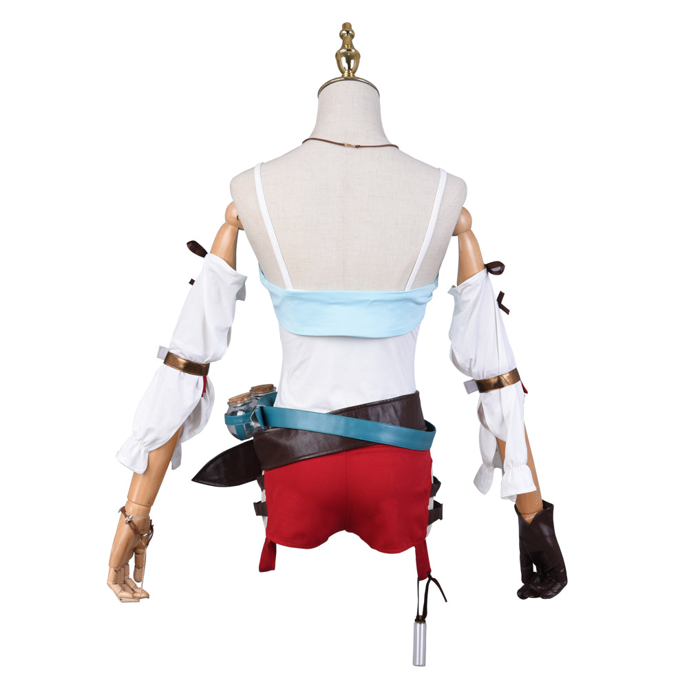 Atelier Ryza Cosplay Costume Ever Darkness & the Secret Hideout Halloween Dress Costume for Women