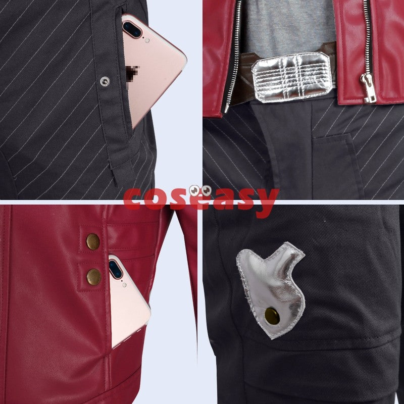 Guardians of the Galaxy Star-Lord Peter Jason Quill Cosplay Jacket Halloween Cosplay Costume