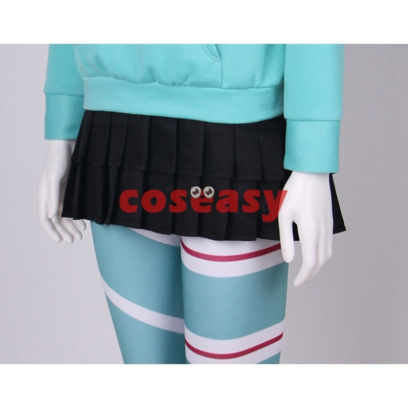 Ralph Breaks the Internet: Wreck-It Ralph 2 Vanellope von Schweetz Cosplay Costume XS-XXXL