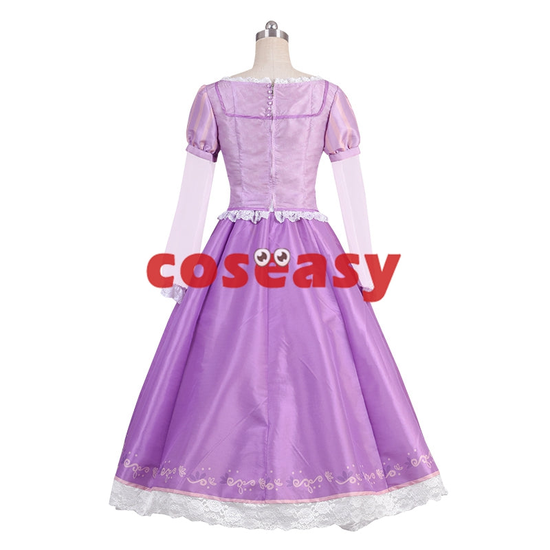 Tangled Princess Rapunzel Cosplay Costume