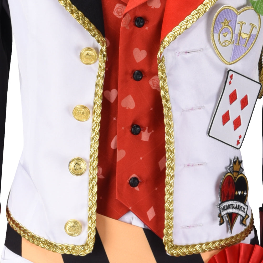 Twisted Wonderland Cater Cosplay Costume Heartslabyul Alice in Wonderland Cosplay Suit Full Sets Uniform
