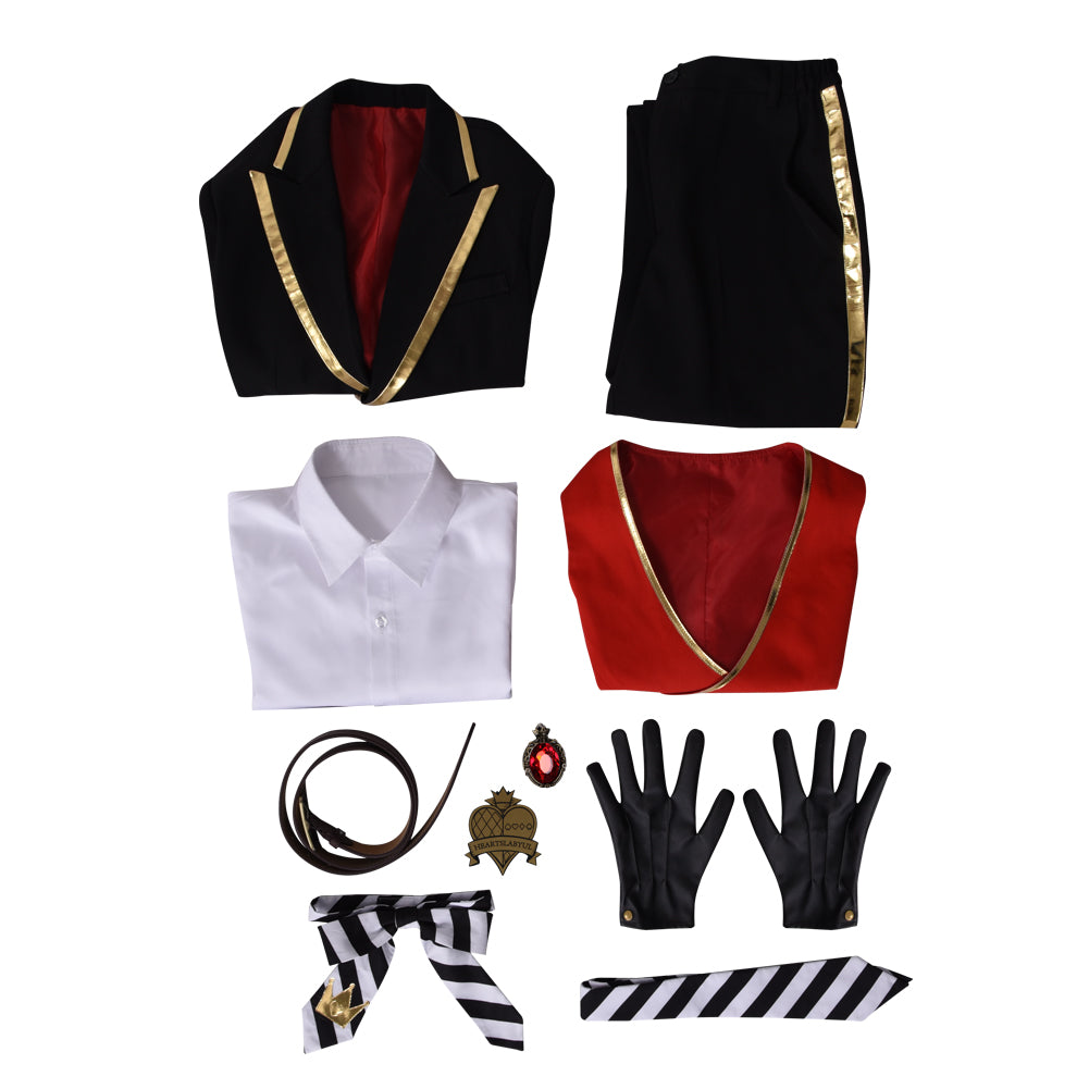 Twisted Wonderland Riddle Ace Deuce Trey Cosplay Costume School Uniform Full Sets