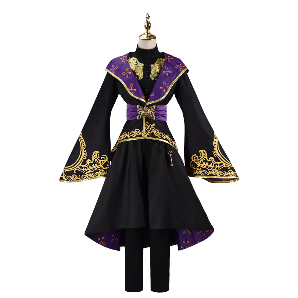 Twisted Wonderland Cosplay Costume Ceremonial Robe Dress Halloween Car ...