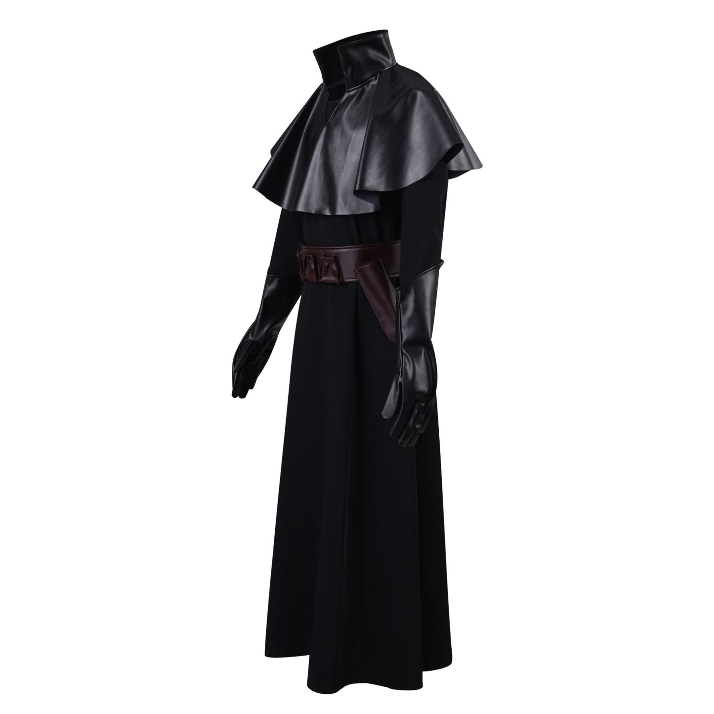 Halloween Medieval Steampunk Wind European Plague Doctor Cosplay Costume Priest Renaissance Cloak Cape