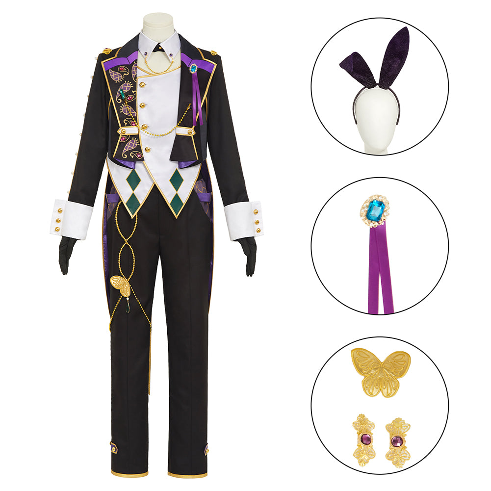 Ensemble Stars SCRAMBLE Himeru Cosplay Costume Rabbit Suits Halloween Uniform