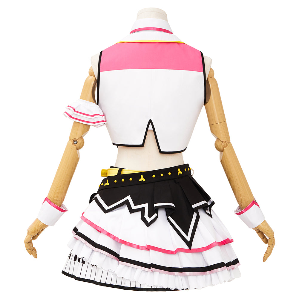 Project Sekai Colorful Stage Cosplay More More Jump Momoi Airi Dress Costume Full Sets