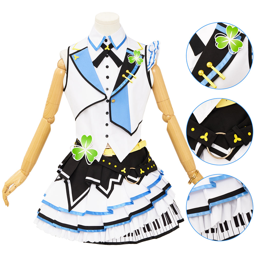 Project Sekai Kiritani Haruka Cosplay Costume More More Jump Dress Costume Full Sets