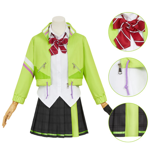 Project Sekai Colorful Stage Leo/need Cosplay Hinomori Shiho Cosplay Costume Halloween Dress Suit