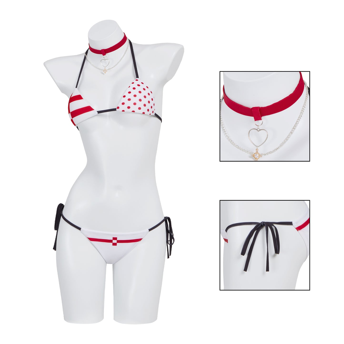 NIKKE Goddess of Victory Cosplay Costume Pepper Dress Bodysuit Swimsuit Swimwear Summer Suit