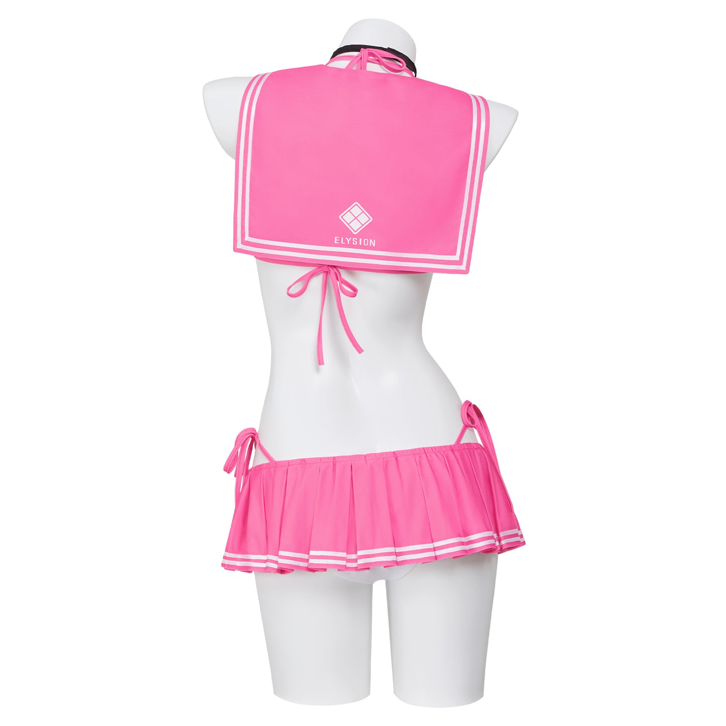 NIKKE Goddess of Victory Cosplay Costume Neon Dress Pink Bodysuit Swimsuit Swimwear Summer Suit