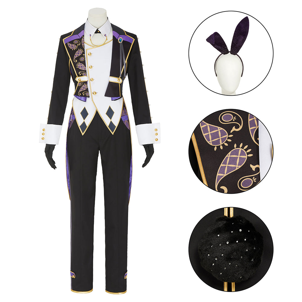 Ensemble Stars SCRAMBLE Shiina Niki Cosplay Costume Rabbit Suits Halloween Uniform