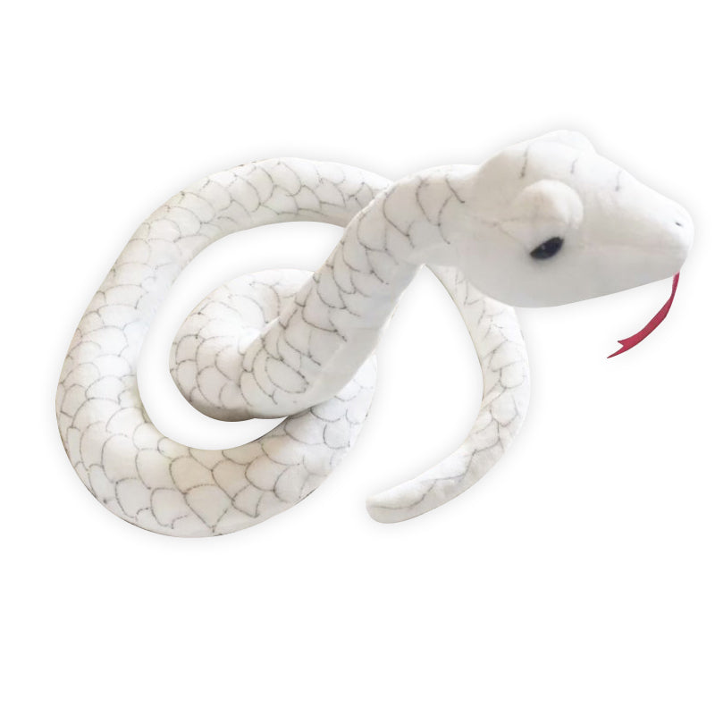 Demon Slayer Iguro Obanai Snake Cosplay Costume White Snake Doll Accessory Props