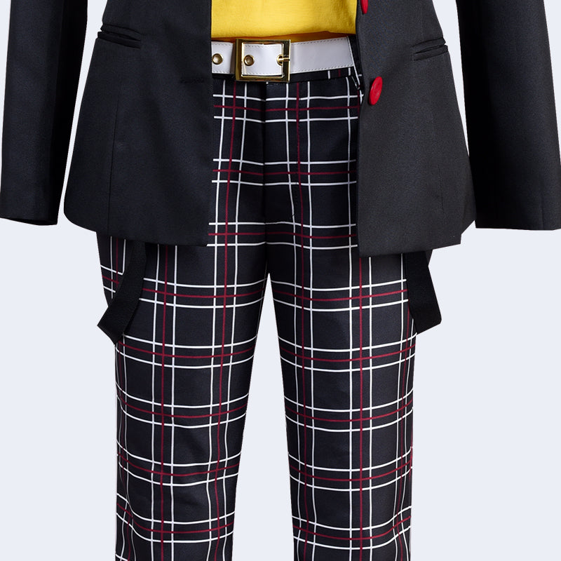 Persona 5 P5 Sakamoto Ryoji Cosplay Costume Halloween School Uniform Suit