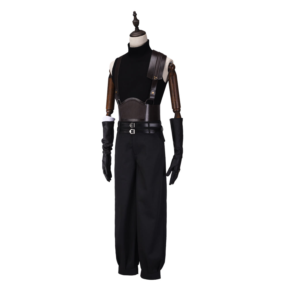 Final Fantasy VII Cloud Strife Cosplay Costume Halloween Dress Suit for Men