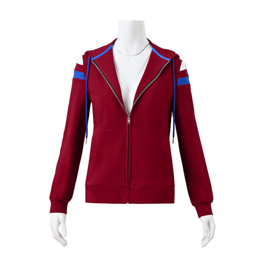 Wanda Maximoff Hoodie Cosplay Costume Jacket Scarlet Witch Sweatshirt Coat