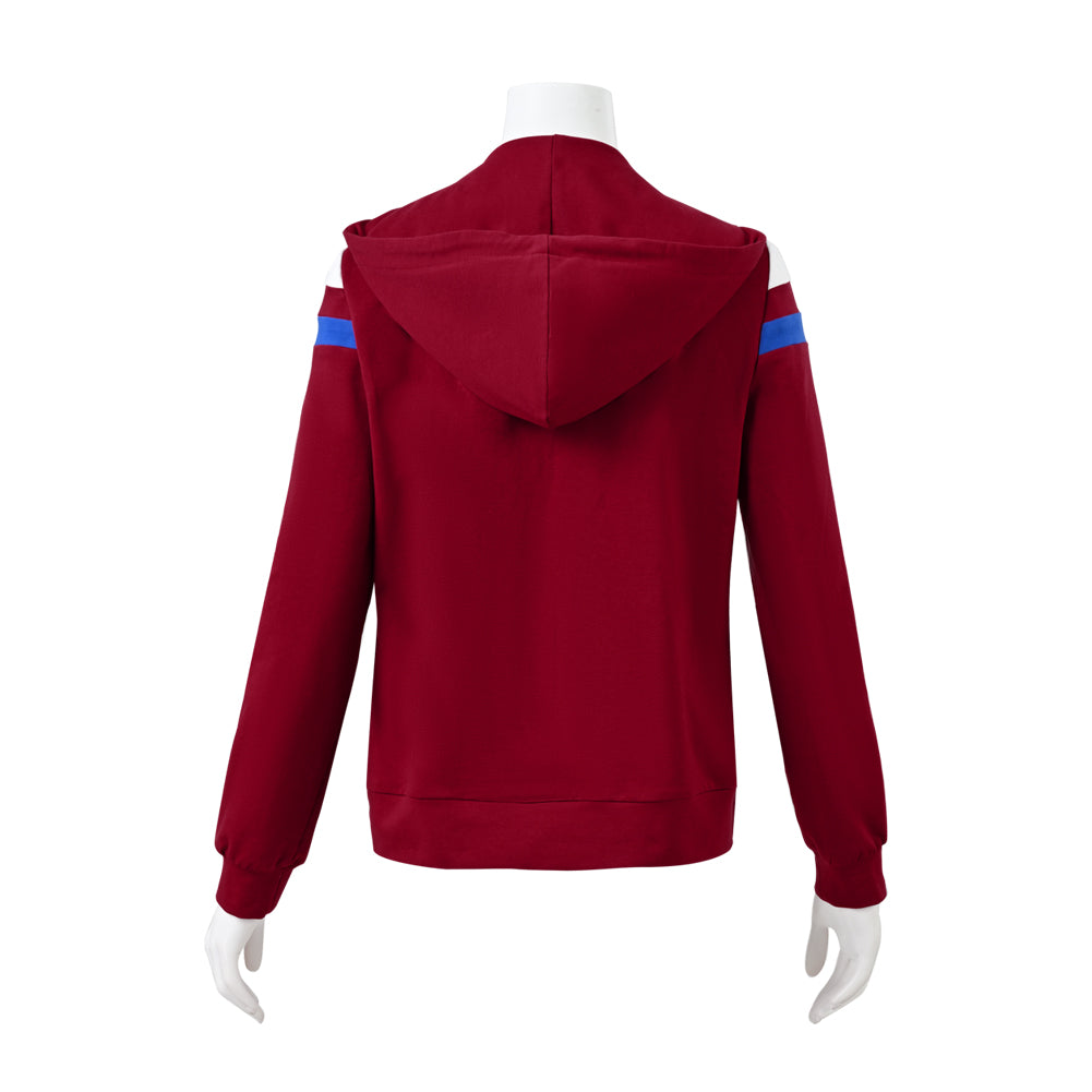 Wanda Maximoff Hoodie Cosplay Costume Jacket Scarlet Witch Sweatshirt Coat