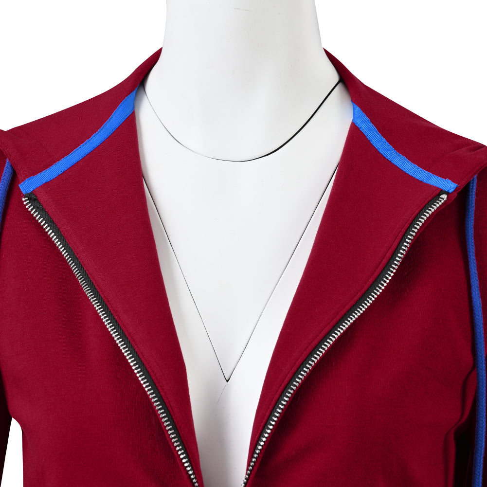 Wanda Maximoff Hoodie Cosplay Costume Jacket Scarlet Witch Sweatshirt Coat