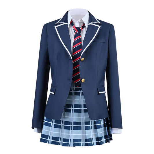 Project Sekai Colorful Stage Shiraishi An Cosplay Costume School Uniform Suit