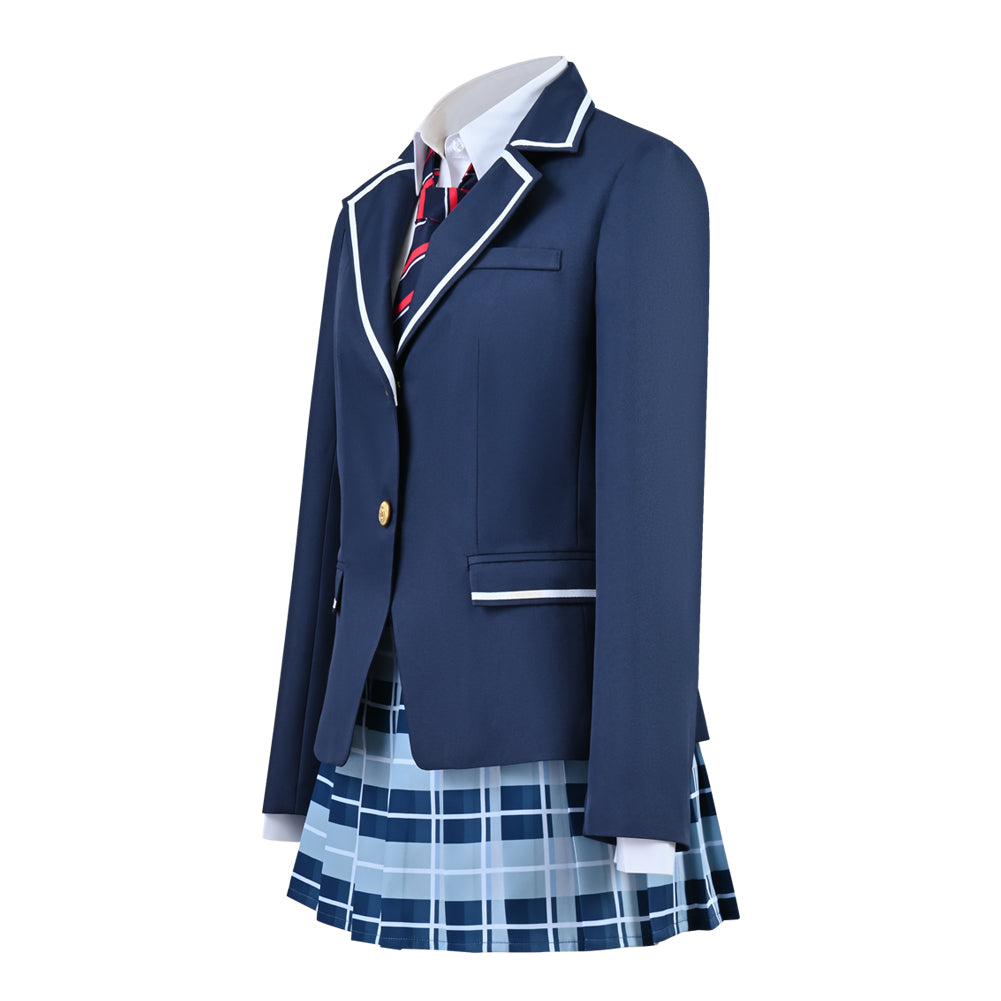 Project Sekai Colorful Stage Shiraishi An Cosplay Costume School Uniform Suit