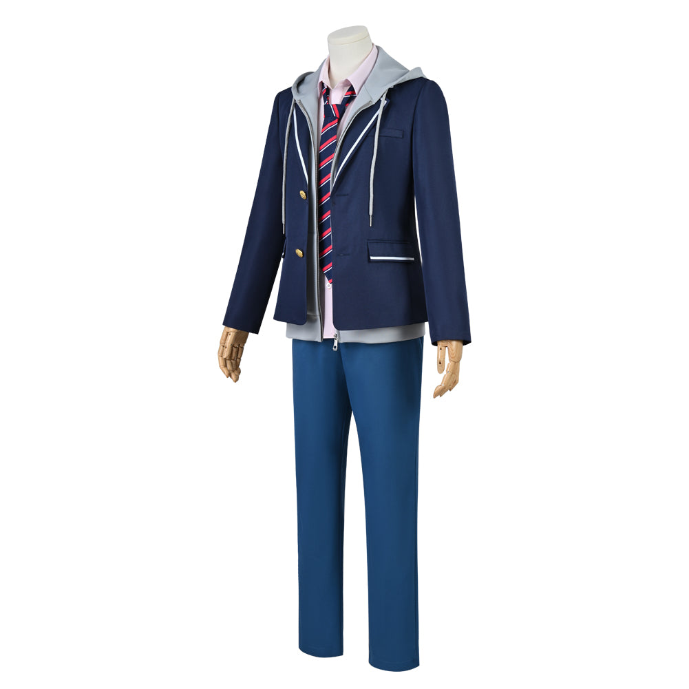 Project Sekai Colorful Stage feat Shinonome Akito Cosplay Costume Halloween Uniform Suit