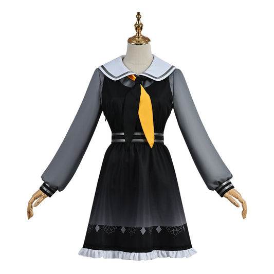 Project Sekai Colorful Stage Shinonome Ena Cosplay Costume Halloween Dress Suit Black