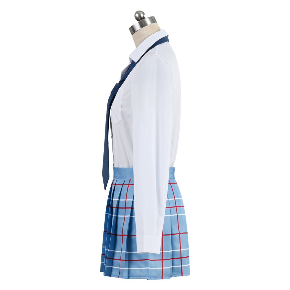 My Dress-Up Darling Marin Kitagawa Cosplay Costume School Uniform White Shirt