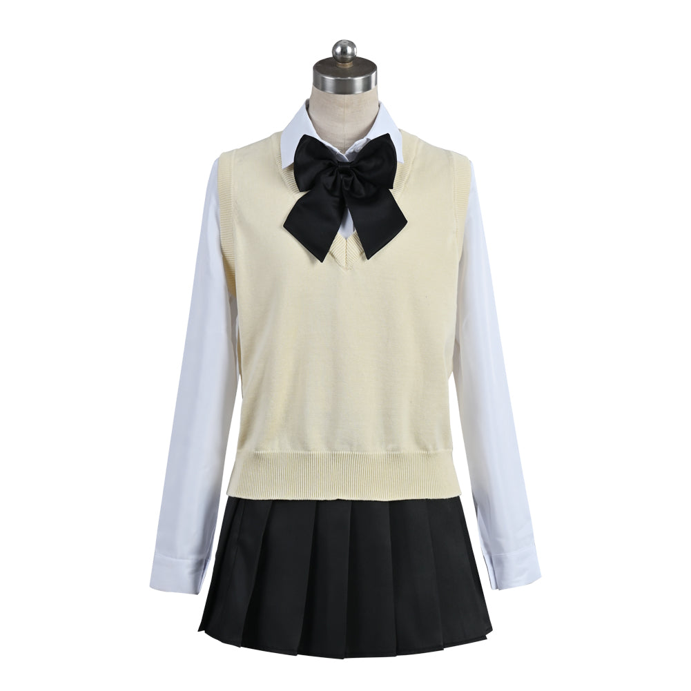 FF14 Final Fantasy Alisaie Leveilleur Cosplay Costume Halloween School Uniform Dress