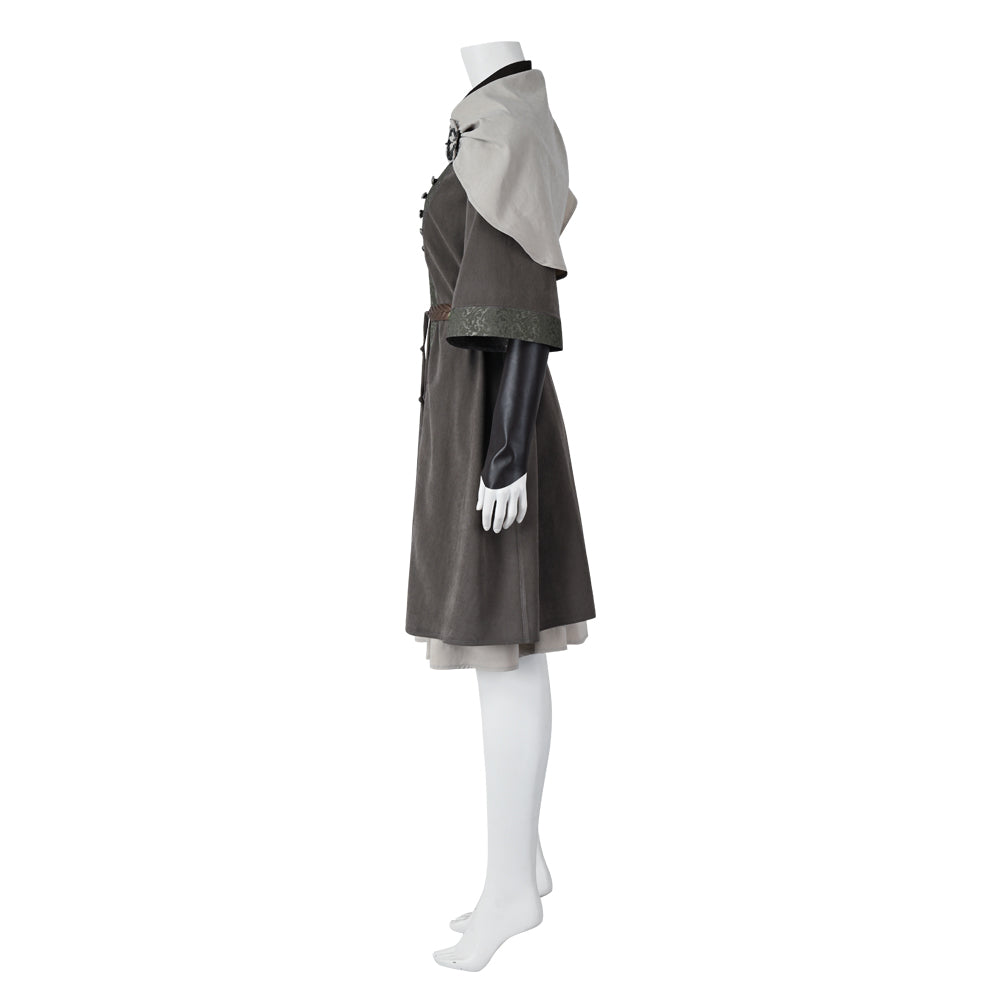 Elden Ring Melina Cosplay Costume Halloween Dress Hooded Cloak Uniform Cape Full Sets