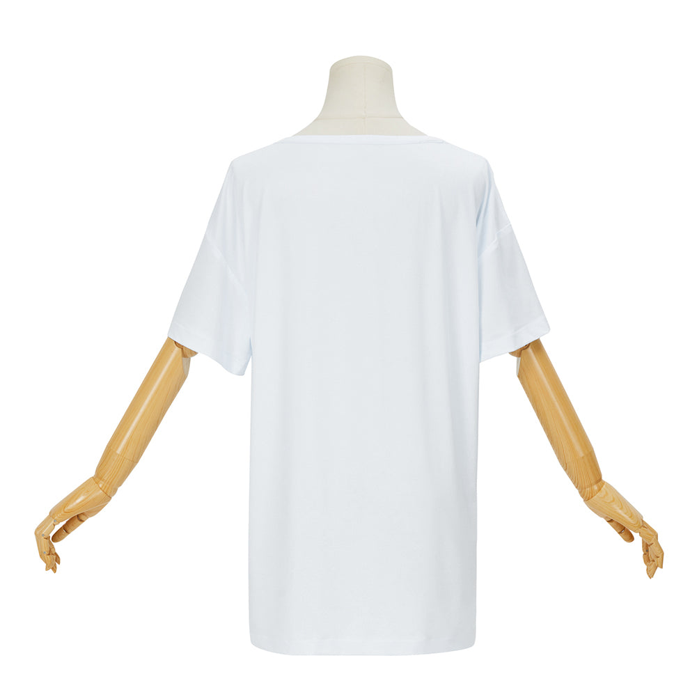 Oniichan wa Oshimai! Oyama Mahiro Cosplay Costume White T-Shirt Top