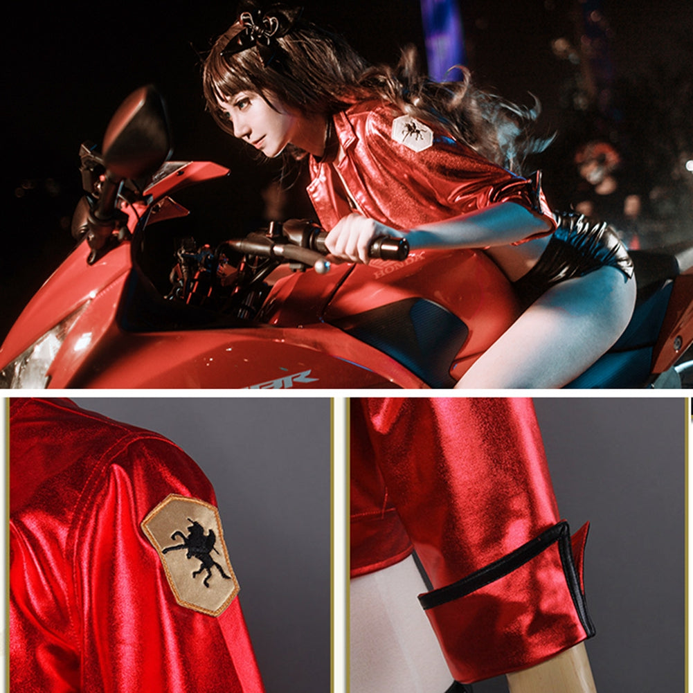 Fate Grand Order FGO Fate/EXTRA Rin Tohsaka Motorcycle Cosplay Cstume