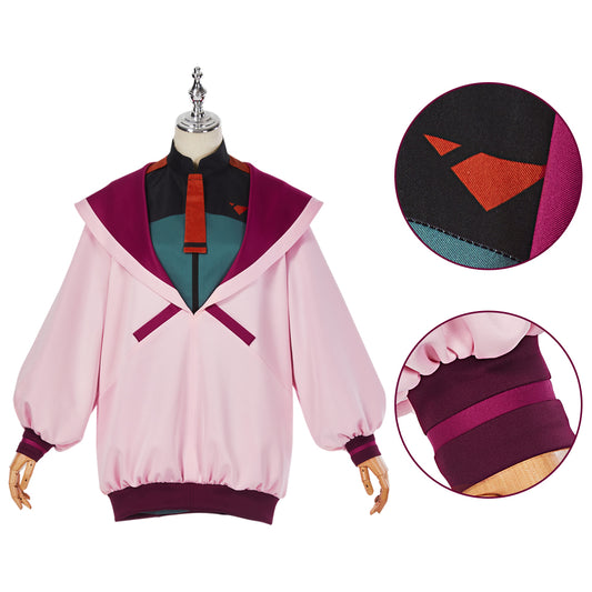 Mobile Suit Gundam: the Witch from Mercury Chuatury Panlunch Halloween Full Set Suit Pink